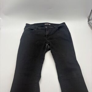 Levi's 721 High Rise Skinny Jeans Women W33 L30‎ Black Stretch Denim